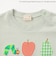 【はらぺこあおむし】フルーツアップリケ半袖Tシャツ