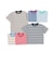 【365D.】アソートボーダーワイド半袖Tシャツ