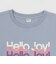 【親子リンク】【DAD】USED風加工ロゴ半袖Tシャツ