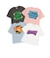 【遮熱天竺】アソートポップロゴ半袖Tシャツ