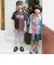 【親子リンク】USED風加工ロゴ半袖Tシャツ