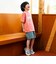 【親子リンク】USED風加工ロゴ半袖Tシャツ