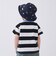 【WEB限定カラーあり/食品防汚】ボーダー半袖Tシャツ