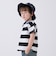【WEB限定カラーあり/食品防汚】ボーダー半袖Tシャツ
