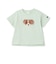 【接触冷感】DOGアップリケ半袖Tシャツ