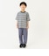 タック入り８分丈クロップドパンツ
