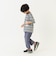 タック入り８分丈クロップドパンツ