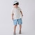 【食品防汚】刺しゅう半袖Tシャツ