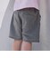 【接触冷感】ブリーチ加工デニムハーフパンツ