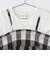 【接触冷感/リンク】ブロックチェックドッキングTシャツ
