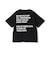 【綿100】【365D.】メッセージバックBIGロゴ半袖Tシャツ