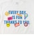 【サーティワン アイスクリーム】ワイドシルエットステッカー風プリントTシャツ