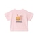 【プティプラ/WEB先行販売】バックプリント半袖Tシャツ
