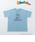 【親子リンク】【パラッパラッパー】【DAD】カラーワイド配色ロゴ半袖Tシャツ