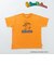 【親子リンク】【パラッパラッパー】【DAD】カラーワイド配色ロゴ半袖Tシャツ