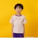 【親子リンク】【パラッパラッパー】リンガー配色半袖Tシャツ