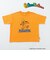 【パラッパラッパー】カラーワイド配色ロゴ半袖Tシャツ