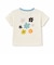 【接触冷感】ネップグラフィック半袖Tシャツ