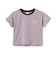 【接触冷感】ネップグラフィック半袖Tシャツ