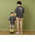 のびっとカットツイル柄ショートパンツ