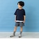 のびっとカットツイル柄ショートパンツ