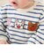【ノンタン】アップリケ長袖Tシャツ