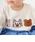 【ノンタン】アップリケ長袖Tシャツ