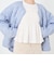 【親子リンク】シャーリングペプラムTシャツ
