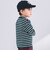 【防汚加工】ボーダー長袖Tシャツ