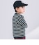 【防汚加工】ボーダー長袖Tシャツ