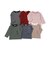 【防汚加工】ボーダー長袖Tシャツ