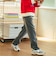 【アジャスター付き】ストレッチデニムストレートパンツ