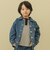 ワッフルワイド長袖Tシャツ