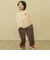 ワッフルワイド長袖Tシャツ