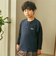 ワッフルワイド長袖Tシャツ