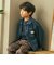 ワッフルワイド長袖Tシャツ