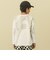 エルボーパッチ切り替え長袖Tシャツ