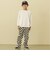 エルボーパッチ切り替え長袖Tシャツ