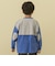 エルボーパッチ切り替え長袖Tシャツ