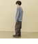 【365D.】ワンポイント刺しゅうワイド長袖Tシャツ
