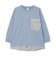 【防汚】シャツレイヤード風長袖Tシャツ