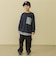 【防汚】シャツレイヤード風長袖Tシャツ