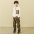 【防汚】シャツレイヤード風長袖Tシャツ