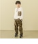 【防汚】シャツレイヤード風長袖Tシャツ