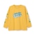 【防汚】袖プリントBIG長袖Tシャツ