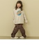 【防汚】袖プリントBIG長袖Tシャツ