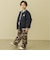 ドロスト付きストレッチツイルカーゴパンツ
