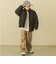 ドロスト付きストレッチツイルカーゴパンツ
