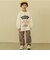 アソート総柄ストレッチツイルシェフパンツ