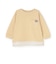 【防汚加工】裾レイヤード長袖Tシャツ